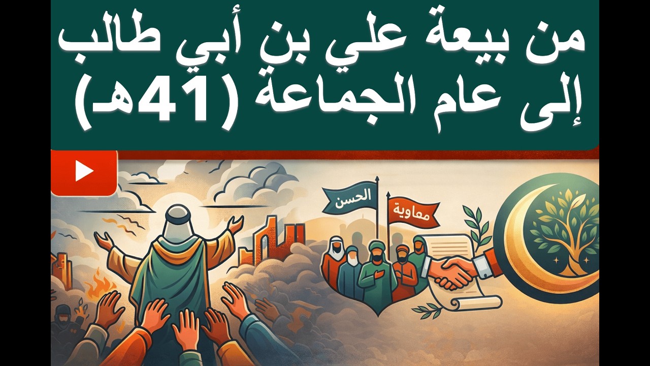 من بيعة علي بن أبي طالب إلى عام الجماعة | سلسلة التاريخ الإسلامي – الحلقة 6
