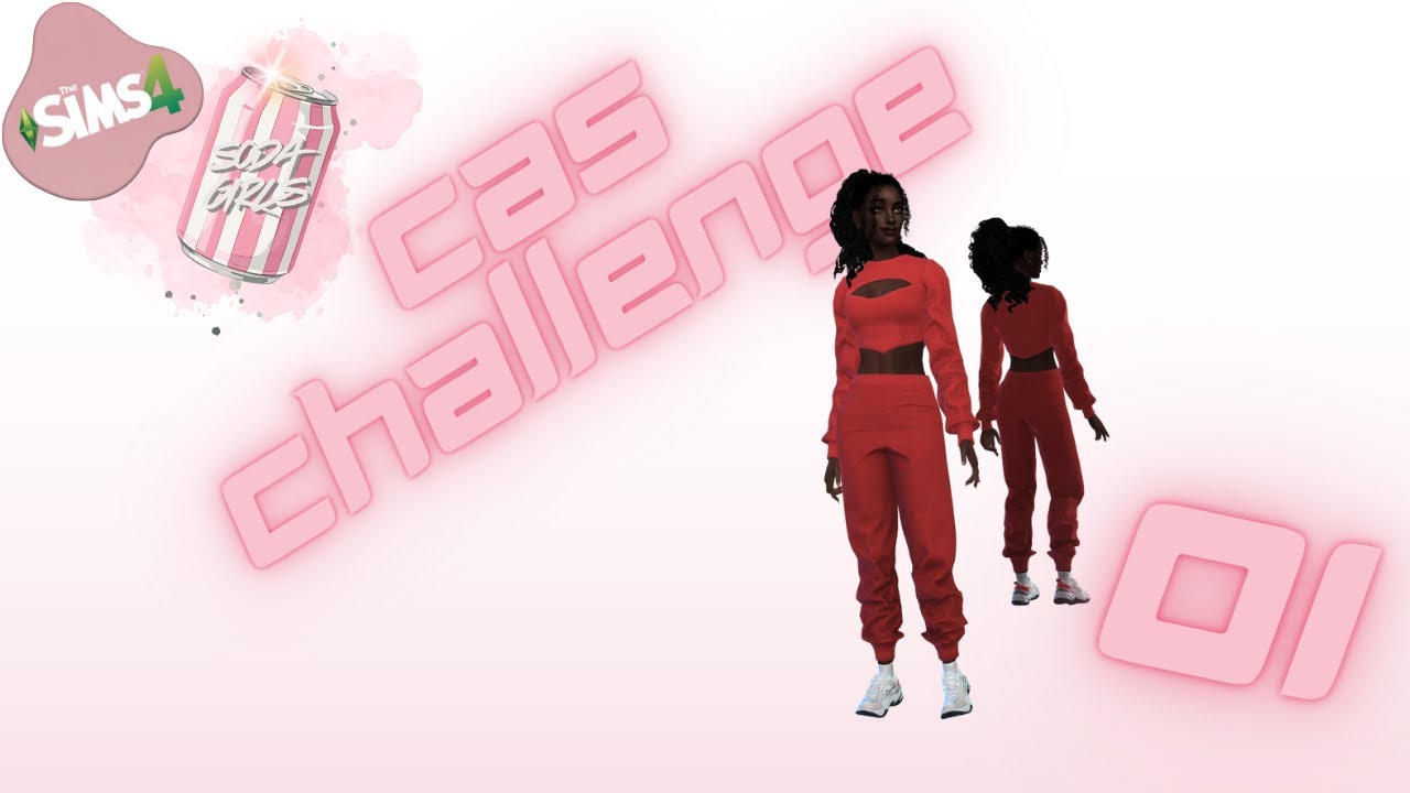 Soda Girls CAS Challenge 01 🥤 | Die Sims 4 Soda Girls |  SimBerry