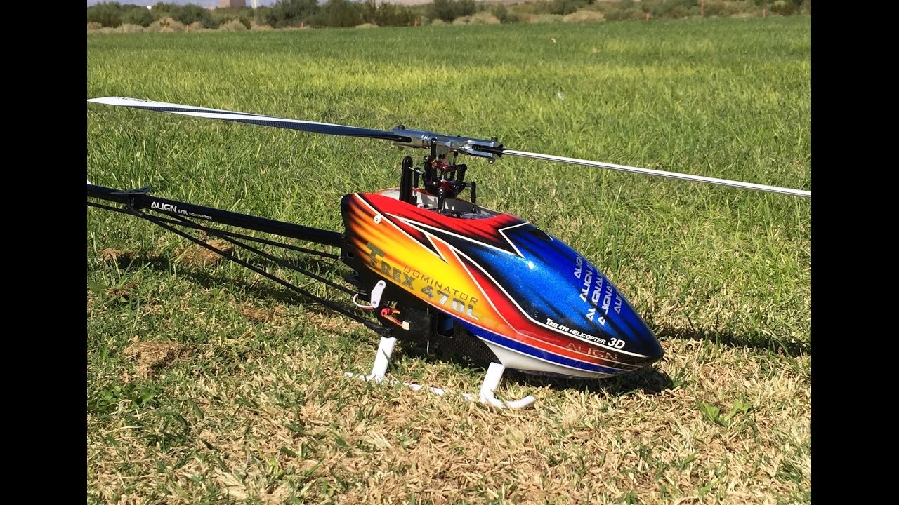 Alan Szabo Jr. ALIGN Trex 470L Dominator Test Flight 10/11/16