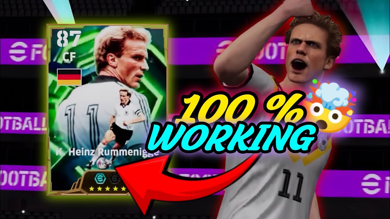 Секрет получения эпического броска Карла-Хайнца Румменигге в eFootball 2026 😱🔥 #efootball2025