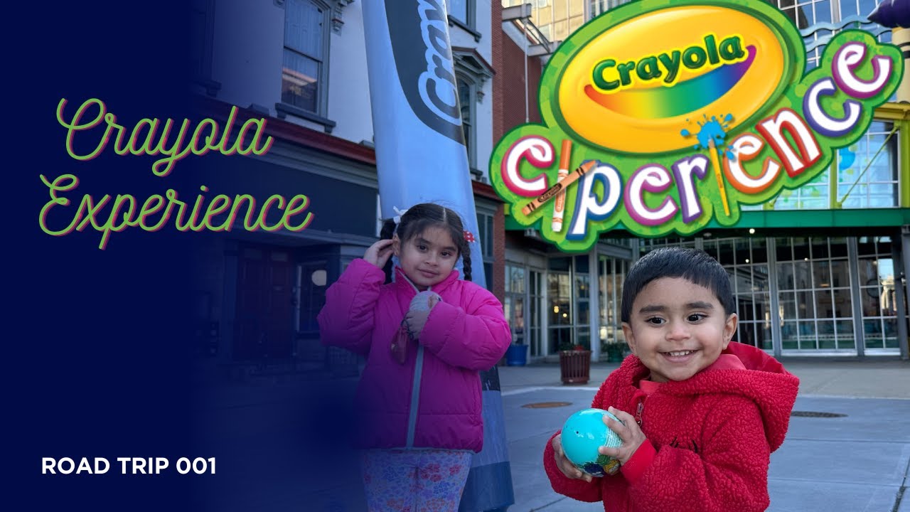 Crayola Experience Easton, PA – A Must-See Creative Wonderland! 🎨