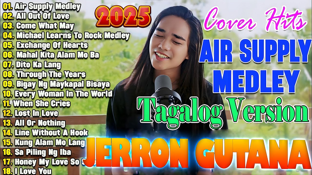 Jerron Gutana Cover 2024 | All Out Of Love Air Supply Tagalog Version | Love Song Filipino Music