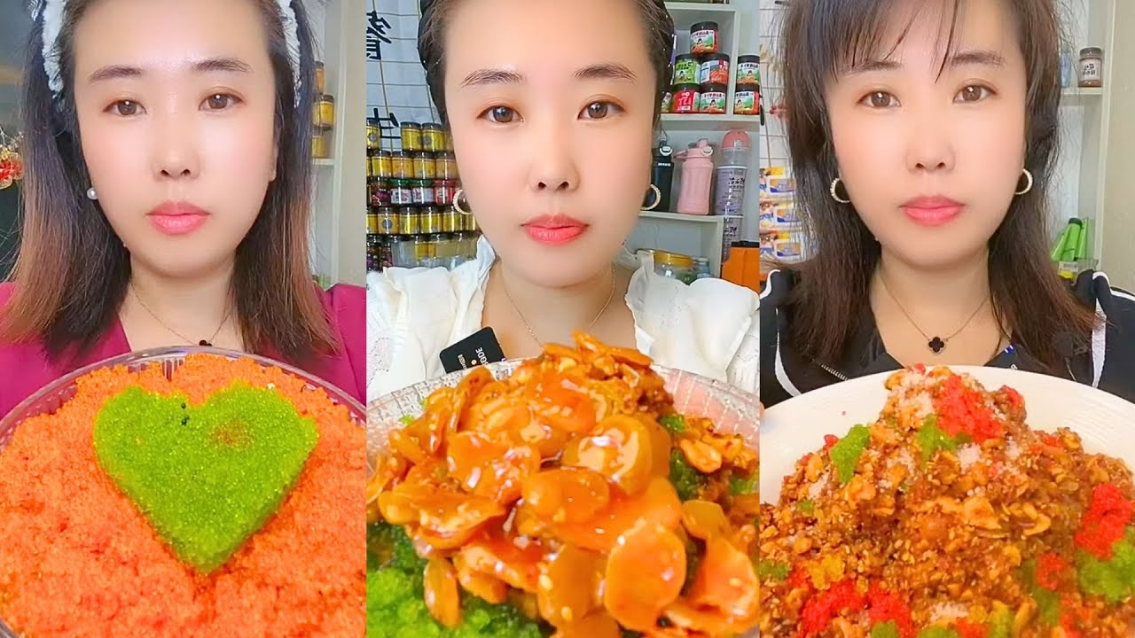Traditional Chinese Snacks Mukbang | Sesame Balls, Sauces & Local Treats ASMR #353