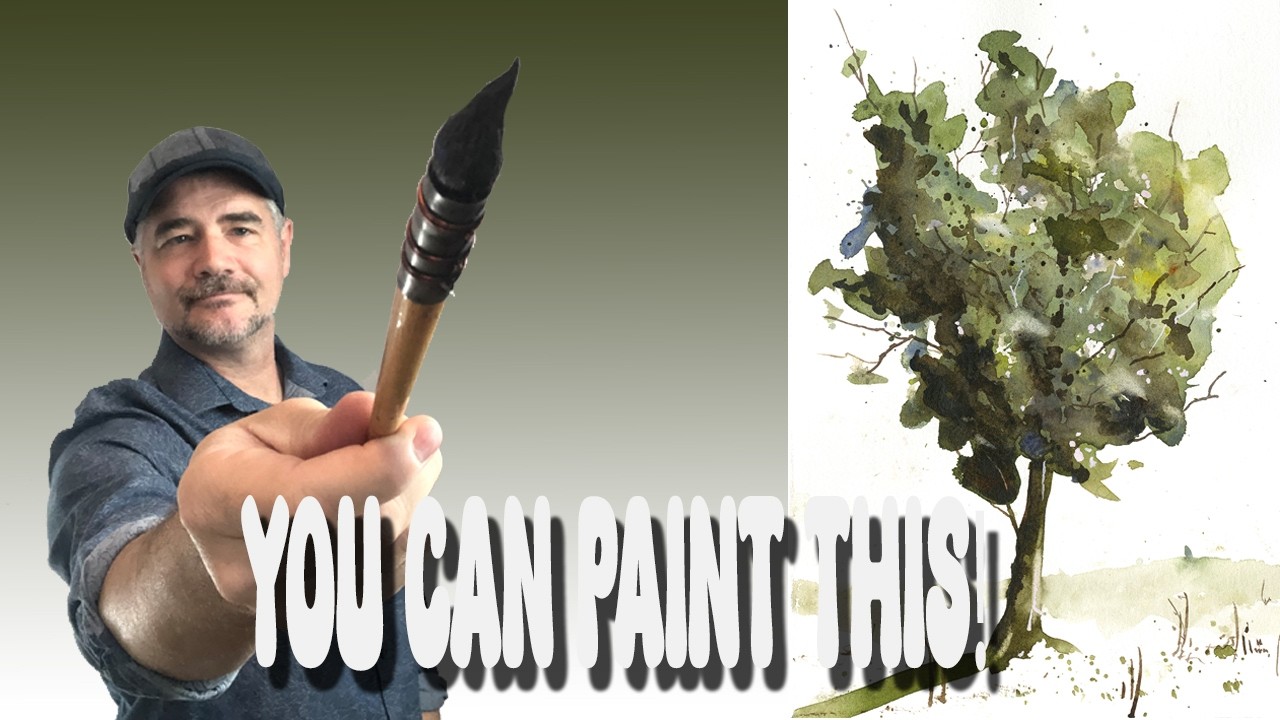 The FASTEST Way to Paint Stunning Trees with Watercolors