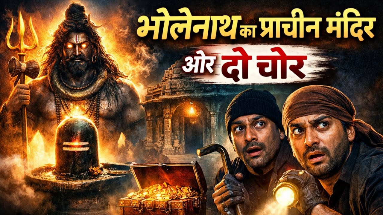 रहस्यमय कहानी || भोलेनाथ का प्राचीन मंदिर और दो चोर || Bholenath Ka Pracheen Mandir Aur 2 Chor 