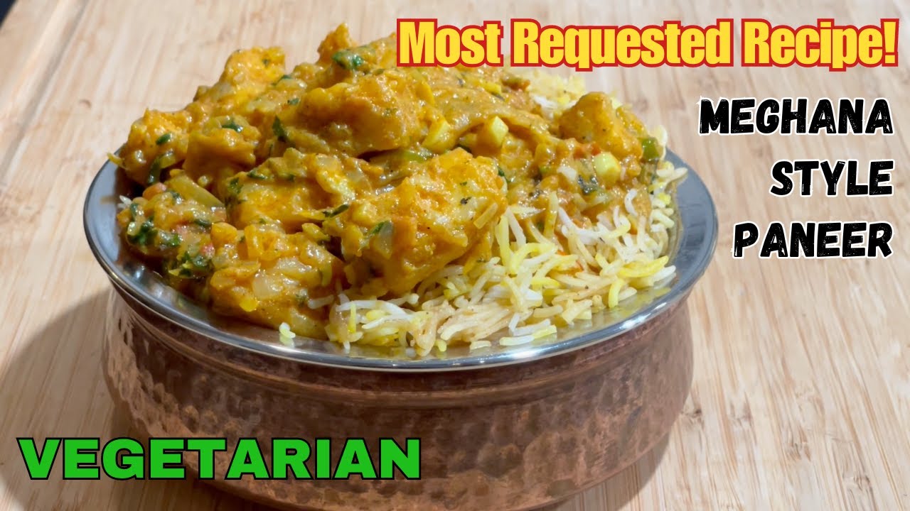 Meghana Style Paneer Biryani Recipe | Bangalore Famous Meghan's Paneer Biryani | vegetarian Recipe