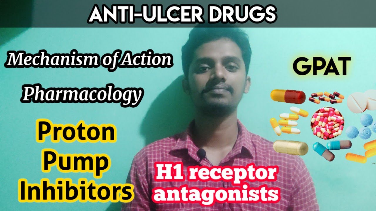 #72 Mechanism of Action of Anti-ulcer Drugs in Tamil