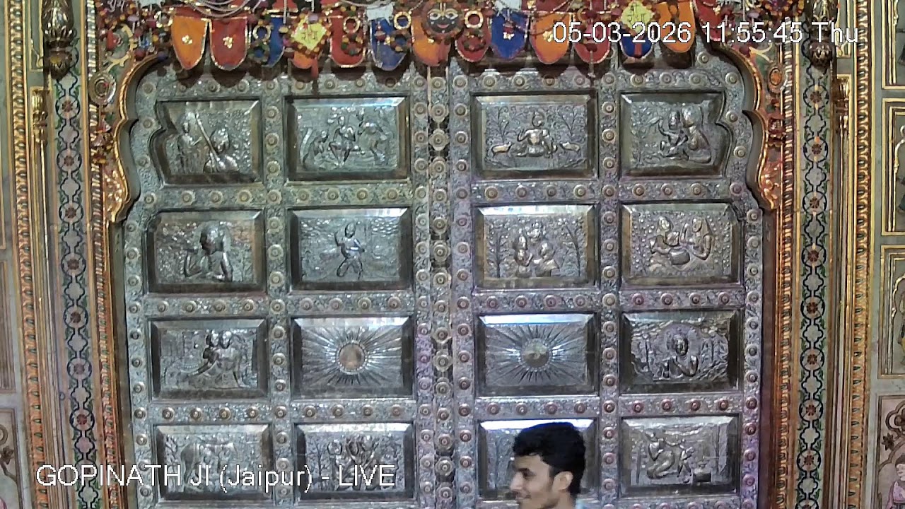 GOPINATH JI MANDIR (Jaipur) - LIVE DARSHAN (05th march 2026)