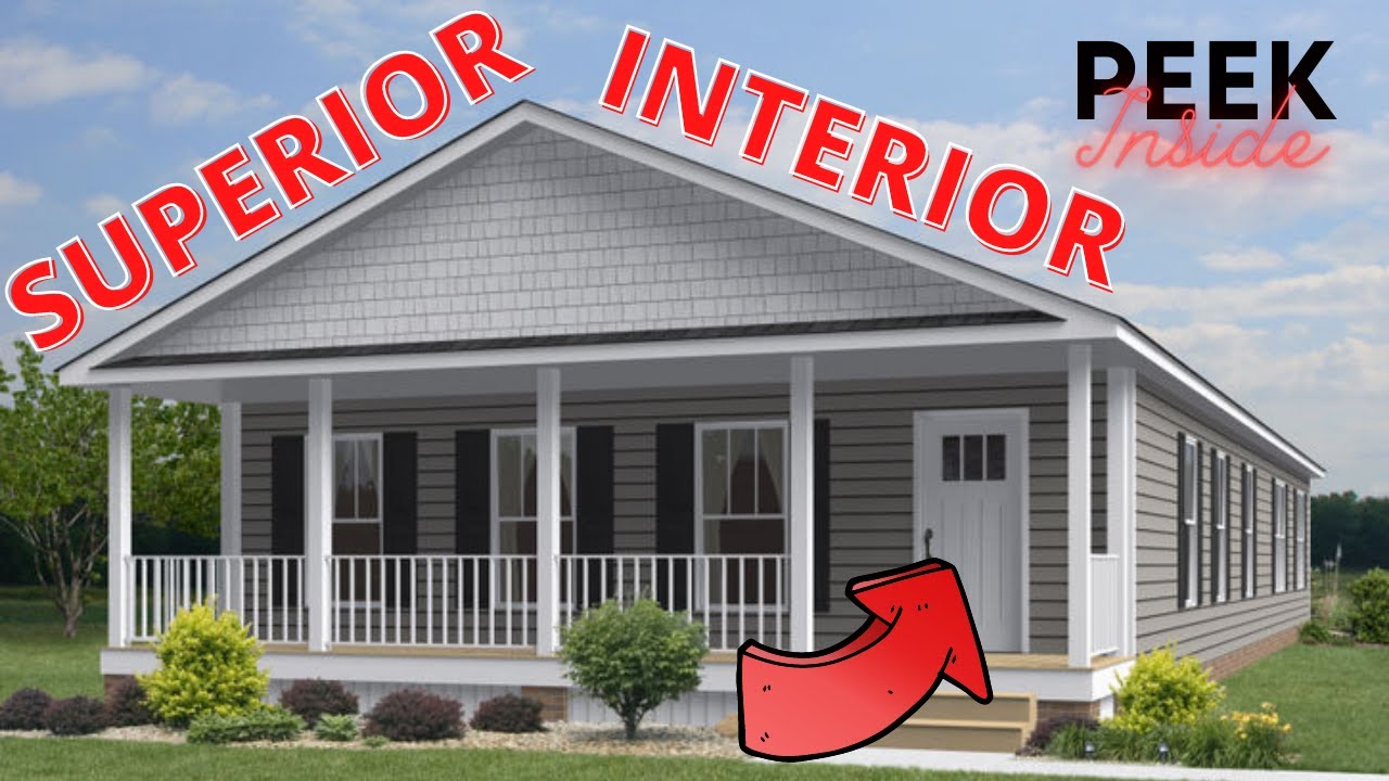 IT'S CRAZY!! This modular home has a 