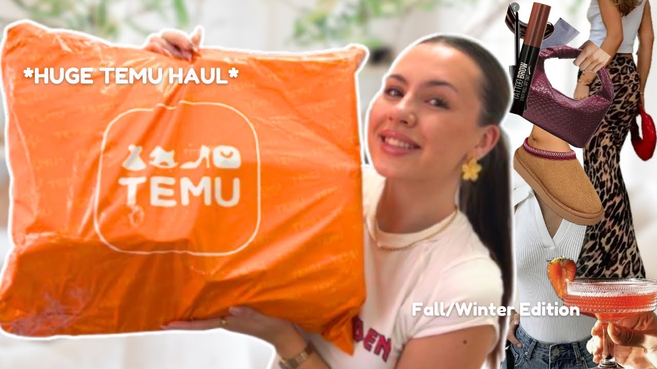 TEMU HAUL | Clothing, Beauty, Shoes, Accessories, Home | Unboxing, Try On + DISCOUNT CODE!