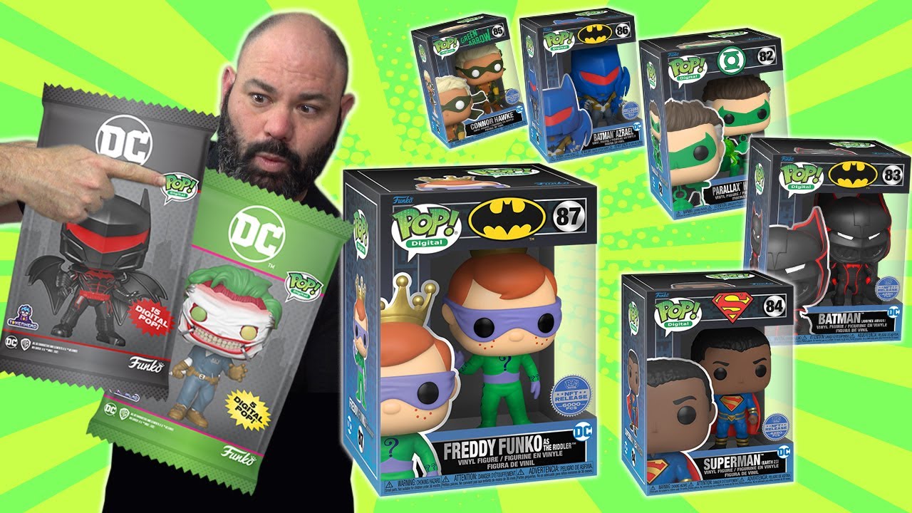 Opening Funko NFTs | 15 Packs of DC Series 2 NFTs