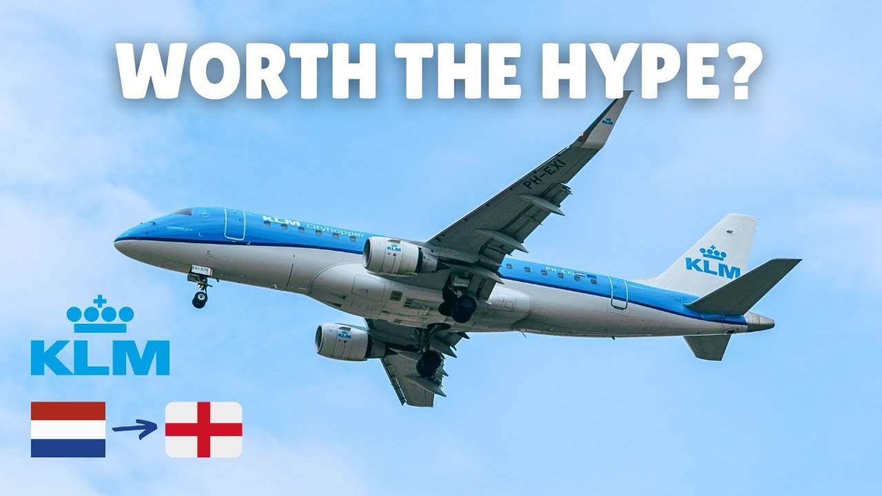 KLM's Hidden Gem: Embraer E175 Economy Class Review | Is It Worth Flying?
