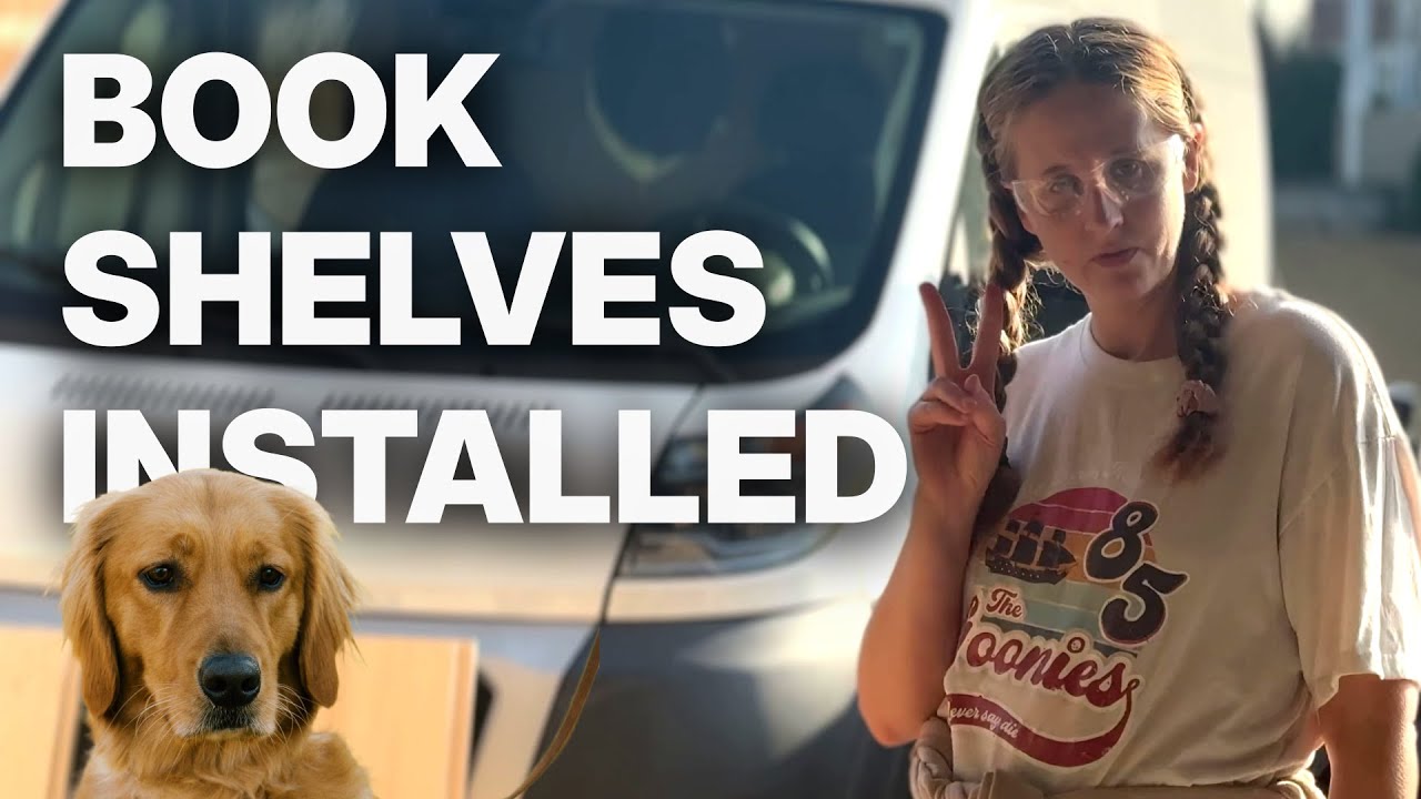 Building Custom Cargo Van Book Shelves for Betty the Book Bus // Juniper & Jones #21