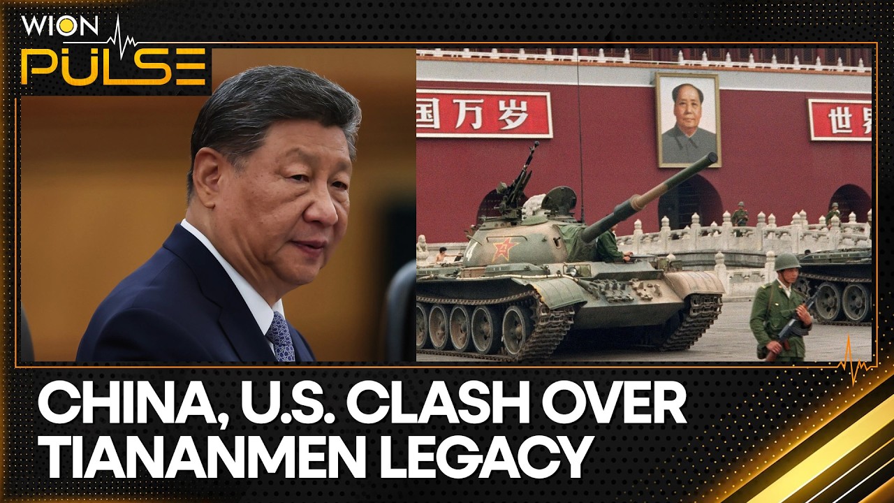 U.S. Honours Victims of 1989 Tiananmen Square Crackdown, Taiwan Urges China to Face History | WION