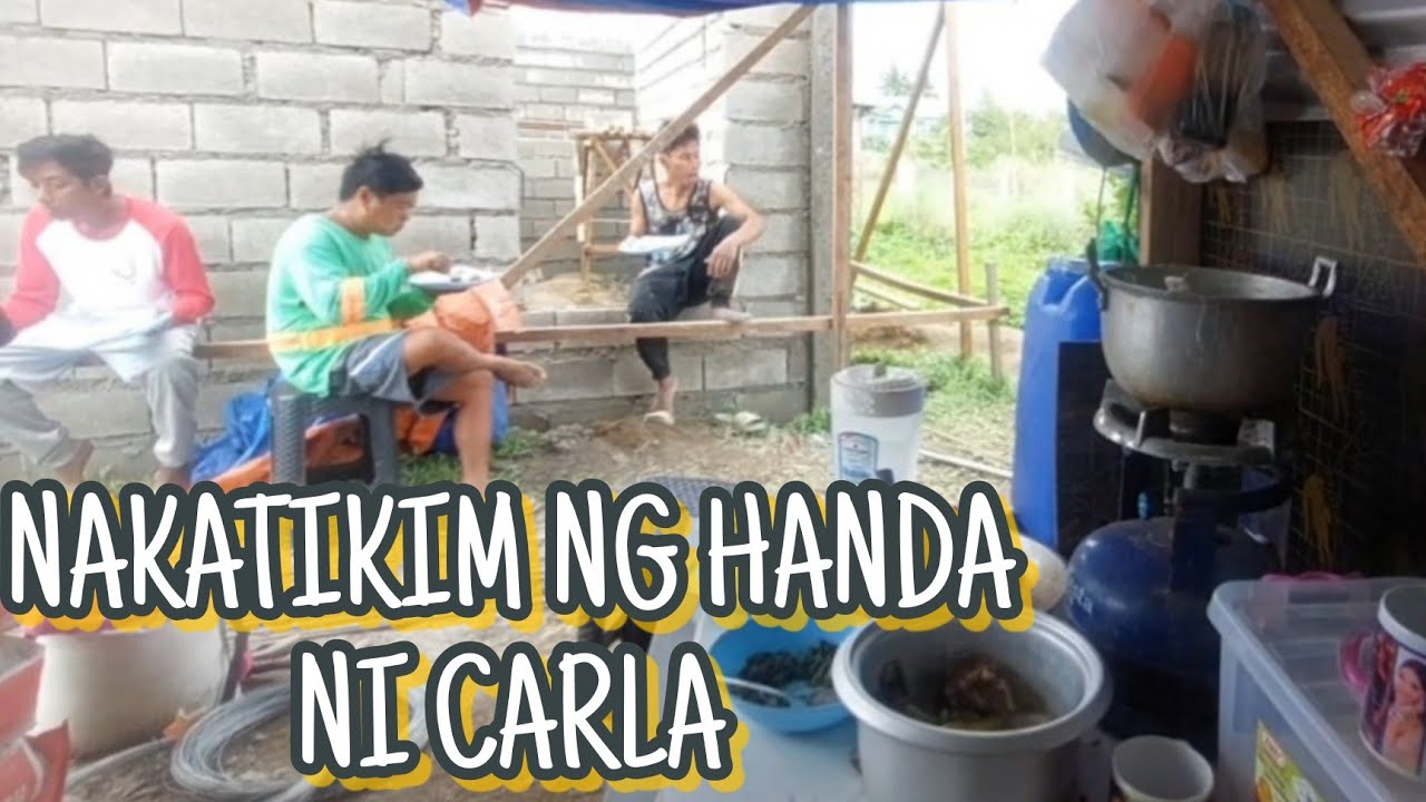 KARPENTERO SOBRANG SAYA KASI NAKATIKIM SILA NG HANDA NI CARLABELS