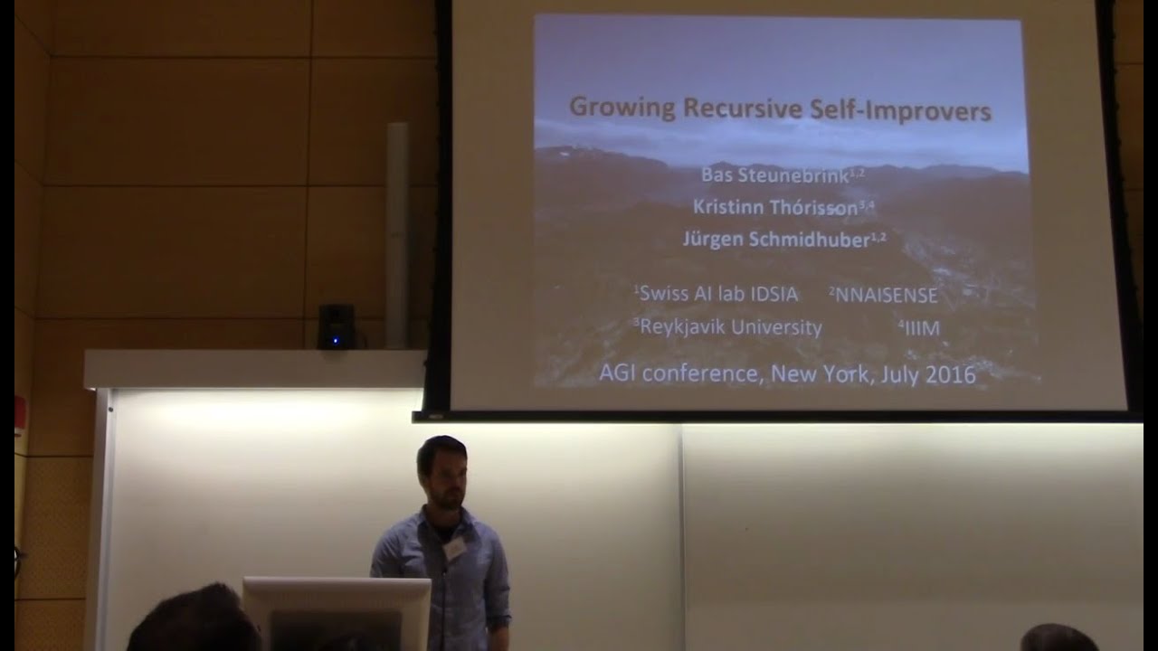 AGI-16 Bas R. Steunebrink - Growing Recursive Self-Improvers