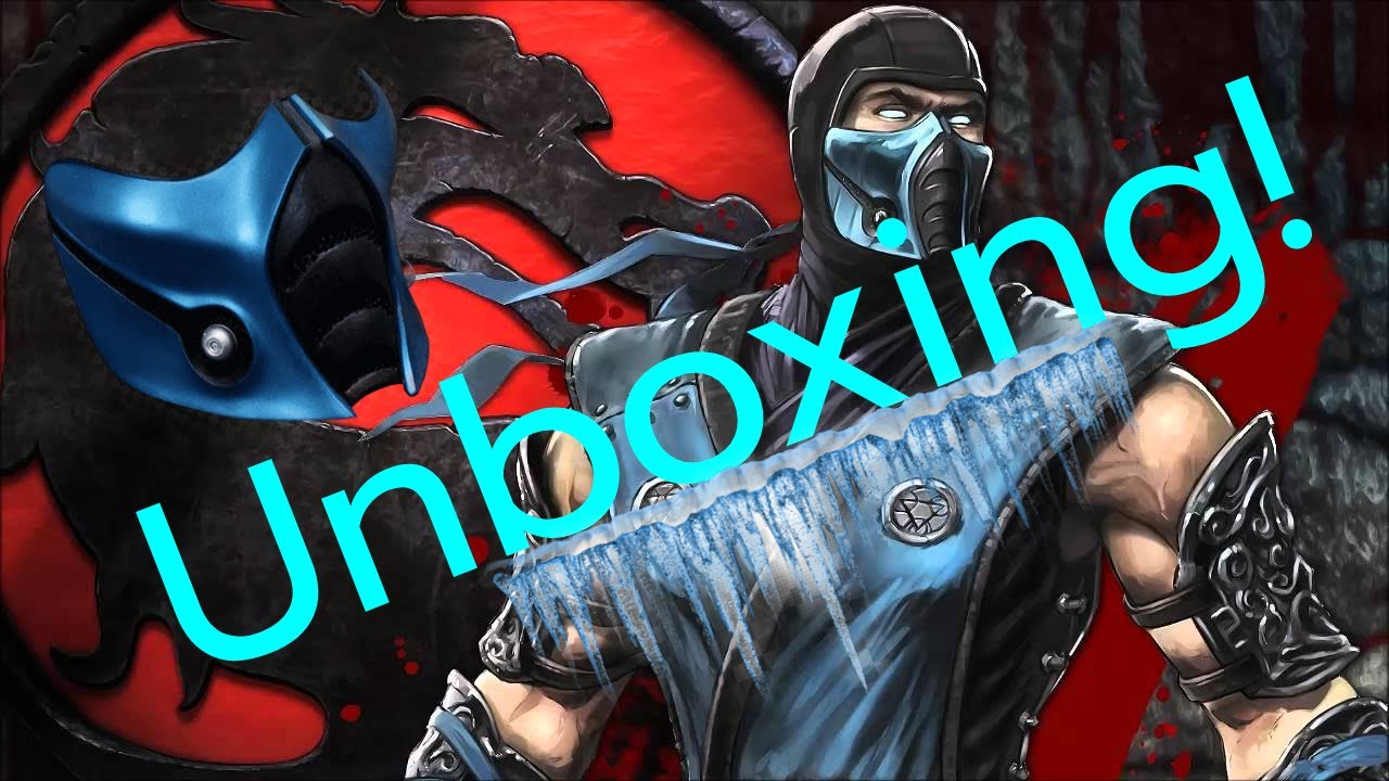 Mortal Kombat 9 Deluxe Sub-Zero Mask Unboxing!