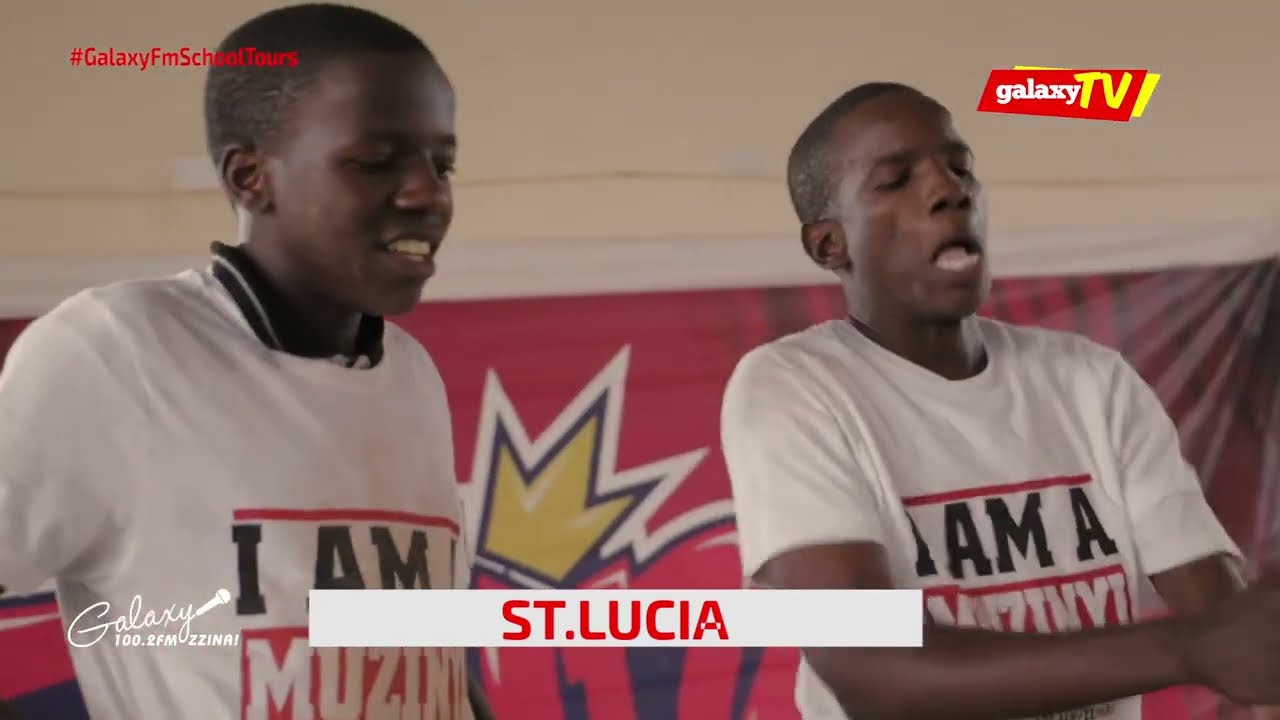 St Lucia S S Perfomances At Galaxy Fm School Tour