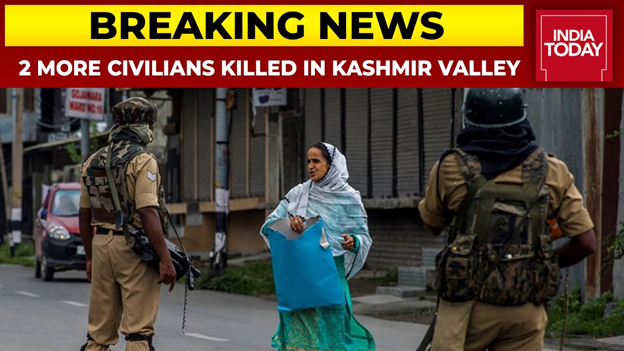 2 More Civilians Killed In Kashmir Valley | Terror Bleeds J&K | Breaking News