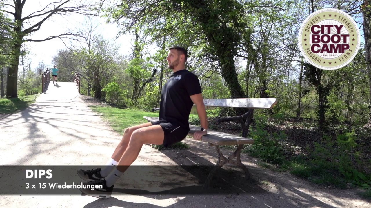 CityBootCamp - Outdoor Training - BasicFit - DIPS   #CityBootCamp #panomago