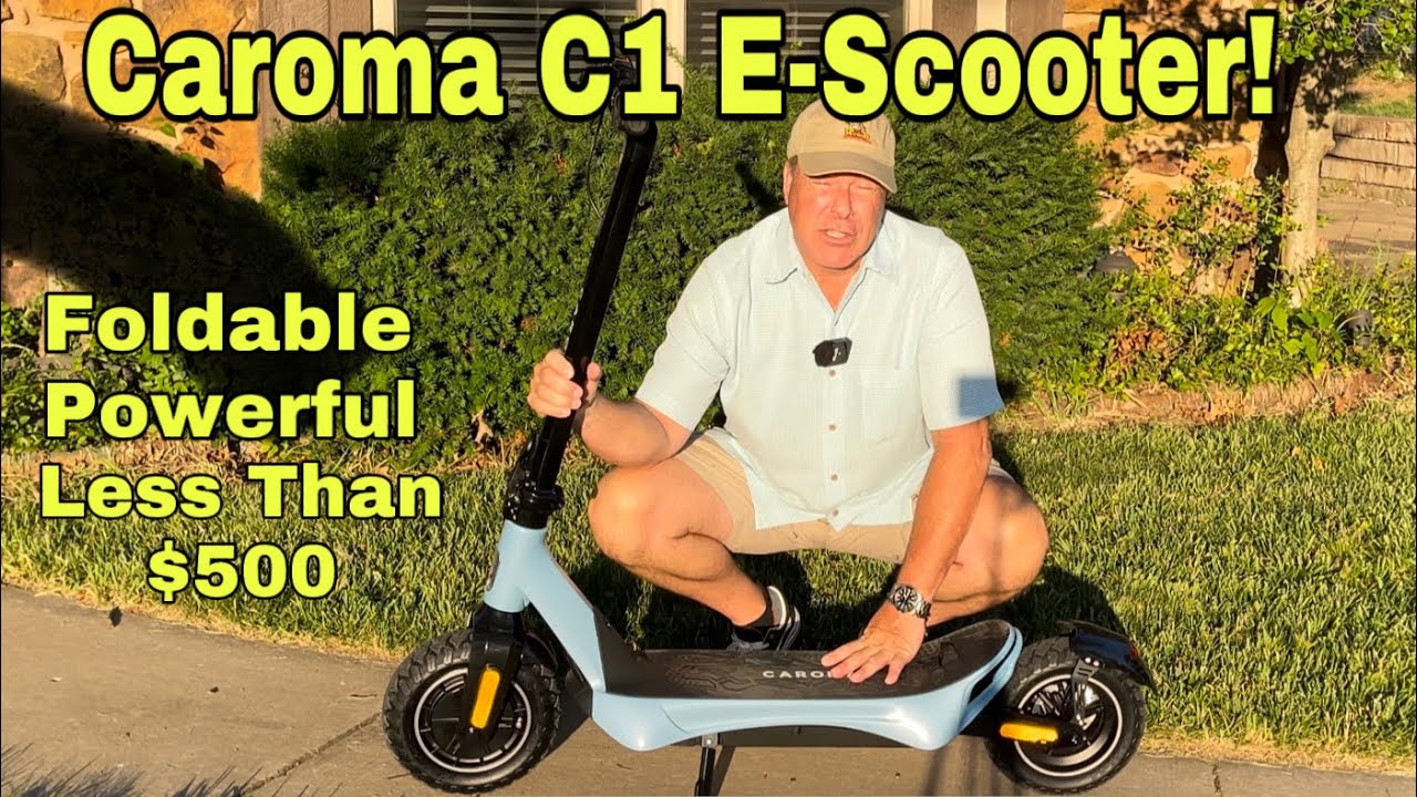 Will A $499 Scooter Be Reliable & Powerful? Here's My Caroma C1 E-Scooter Review!