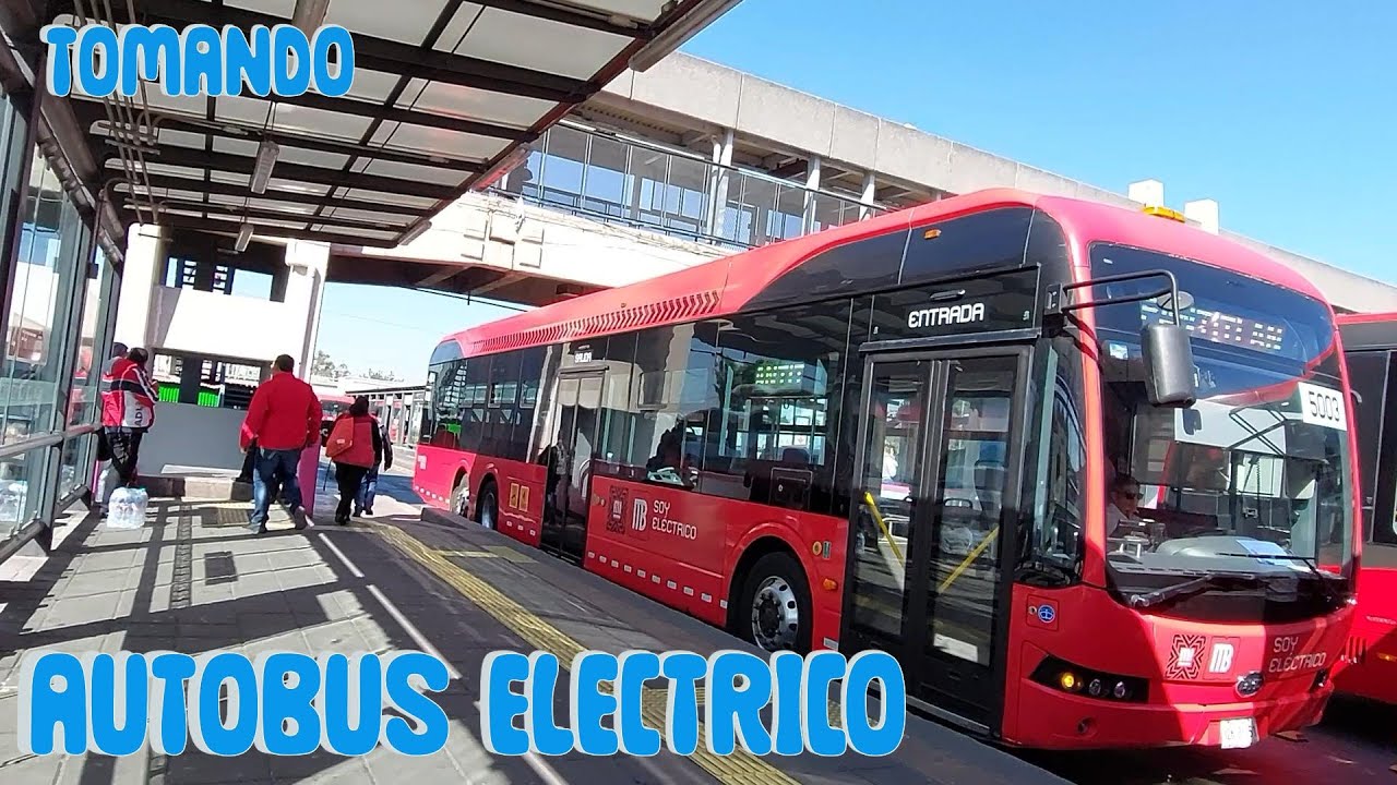 AUTOBUS ELECTRICO de CETRAM PANTITLAN ➡️ ALAMEDA ORIENTE cdmx - Línea 4 del Metrobús