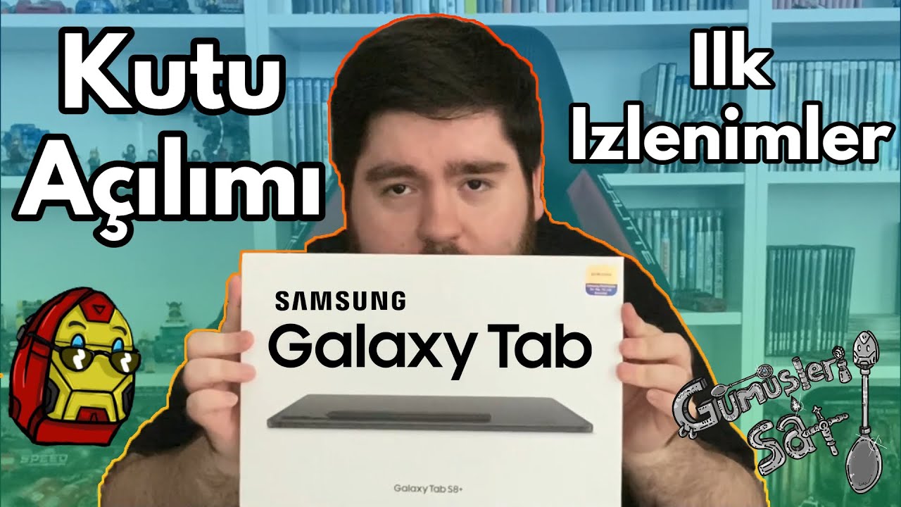 Samsung Galaxy Tab S8+ Kutu Açılımı ve İlk İzlenimler