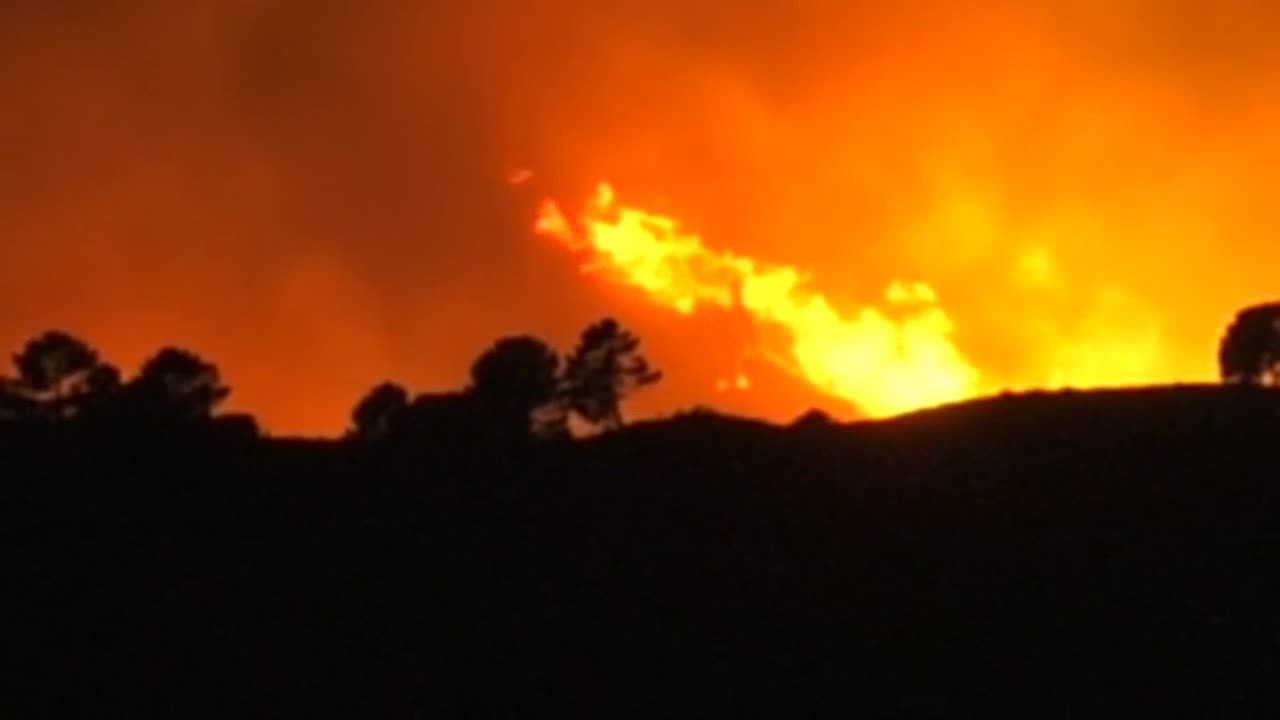 Un incendio arrasa Sierra Bermeja (Málaga) de nuevo