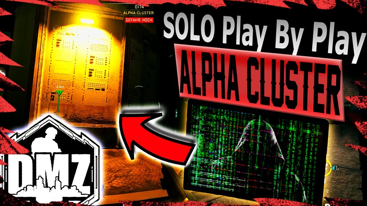 Solo den Alpha Cluster hacken - DMZ Play by Play | Modern Warfare 2 DMZ Modus auf Deutsch