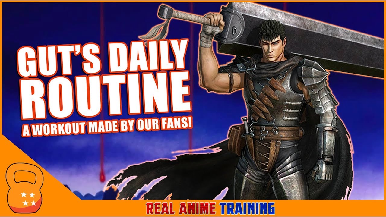 Guts' Daily Routine (Berserk) | The Black Swordsman Series | Real Anime Training
