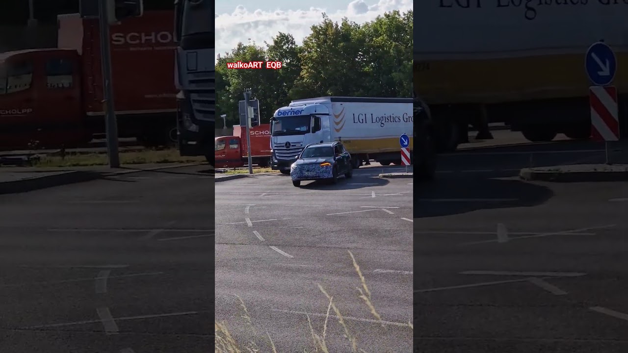 Mercedes Erlk&ouml;nig EQB MoPf facelift X 243 prototype #shorts