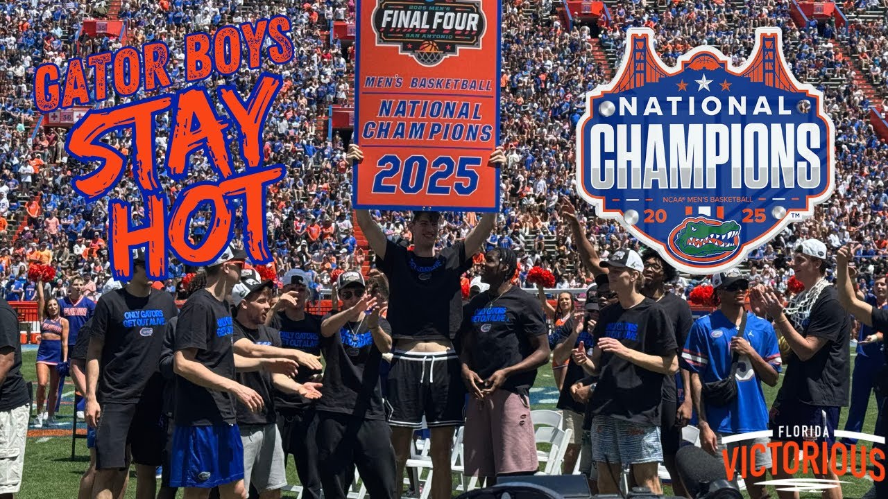 National Champion Florida Gators basketball team announced at Orange and Blue Game