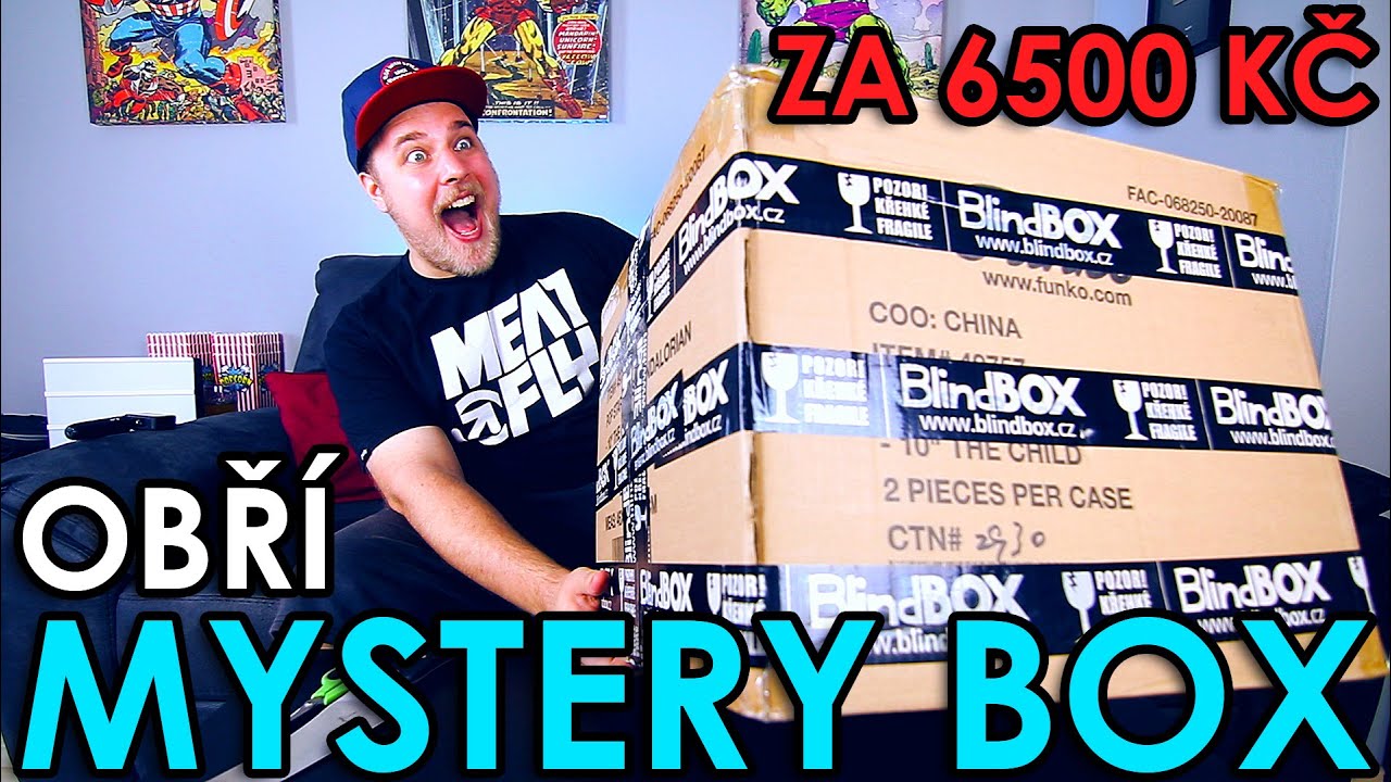 OTEVÍRÁM OBŘÍ MYSTERY BOXY ZA 6500 KČ