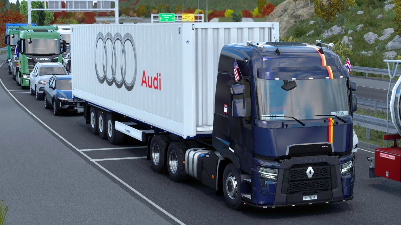 Ep 3💀Deadly Mountains, Rain & Audi Delivery! 4K Ultra Realistic Graphic Mod Gameplay with RTX 4060🔥