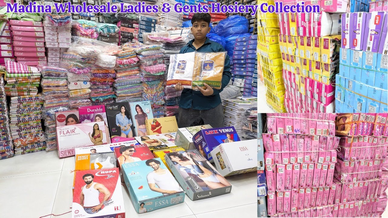 Hyderabad Wholesale Hosiery items | Ladies & Gents Innerwear Collection