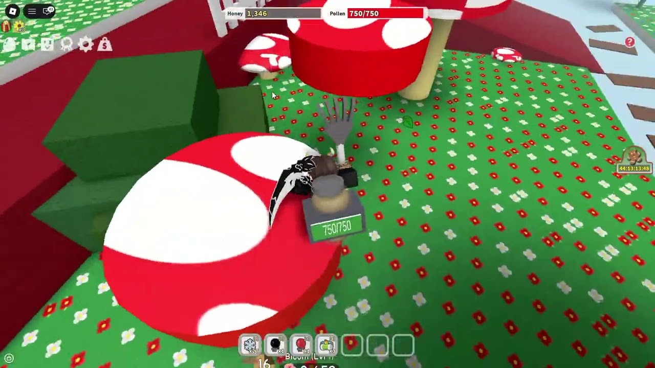 שיחקתי בBee Swarm Simulator