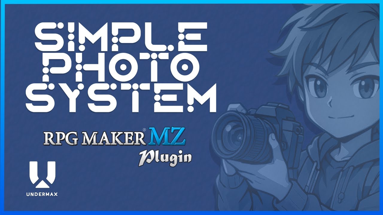 RPG MAKER MZ Plugin: Simple Photo System