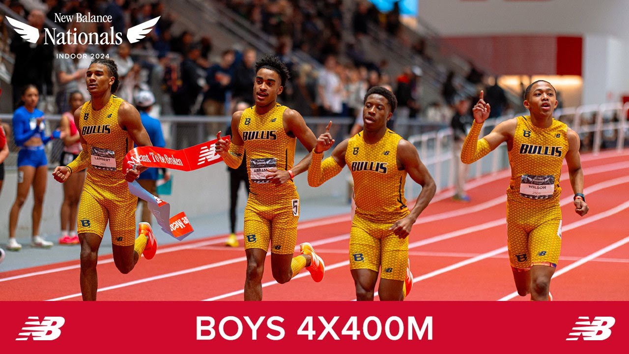 Boys 4x400m Relay - New Balance Nationals Indoor 2024