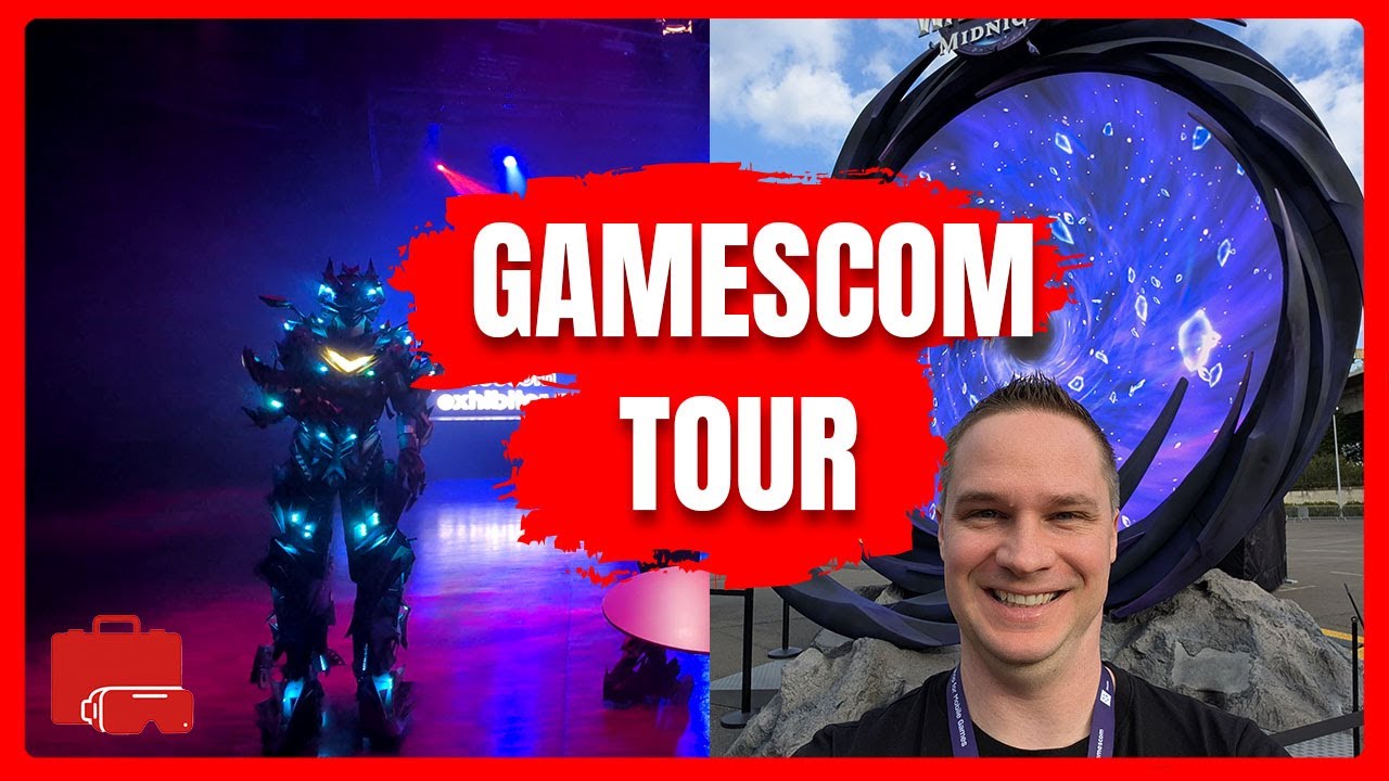 My Gamescom 2025 tour: Coolest booths, business area, exhibitor party &  VR!
