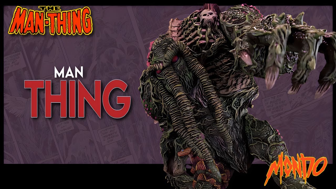 Mondo Man-Thing Designer Series 12-Inch Vinyl Figure Review @The Review Spot