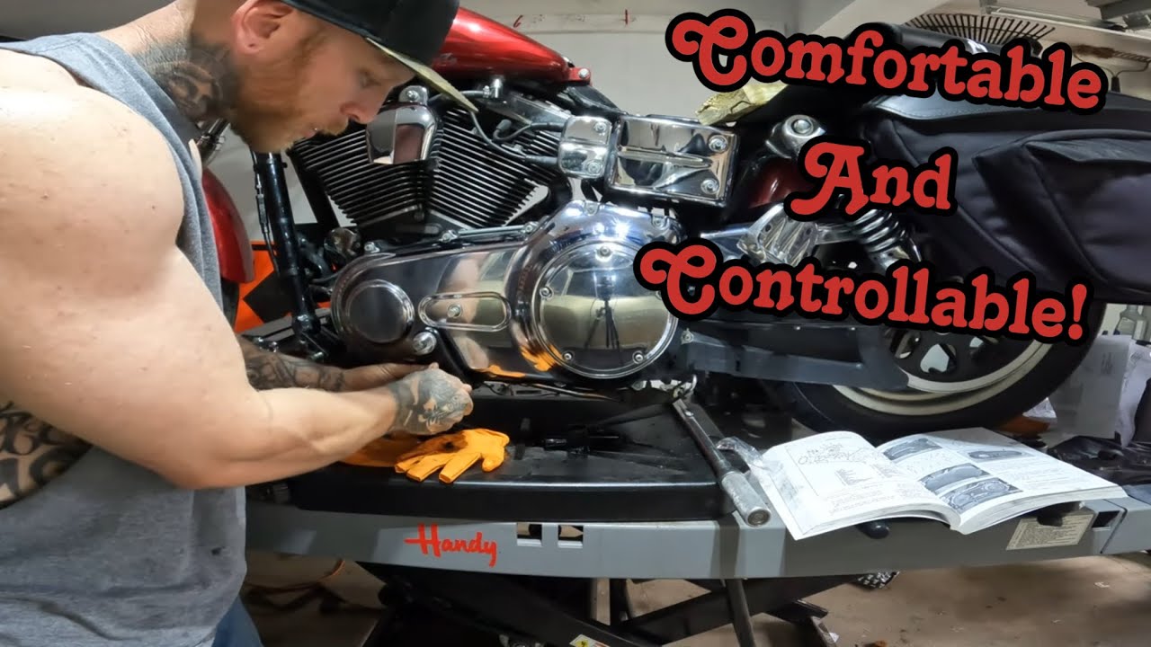 How to install mid controls on a Harley Davidson Dyna
