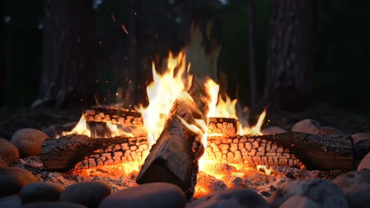 Relaxation Campfire for Insomnia Relief