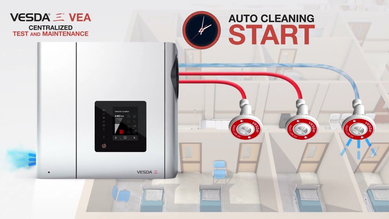 อุปกรณ์ตรวจจับควันชนิดสุ่มตัวอย่างอากาศ  [ VESDA-E VEA ] - SST