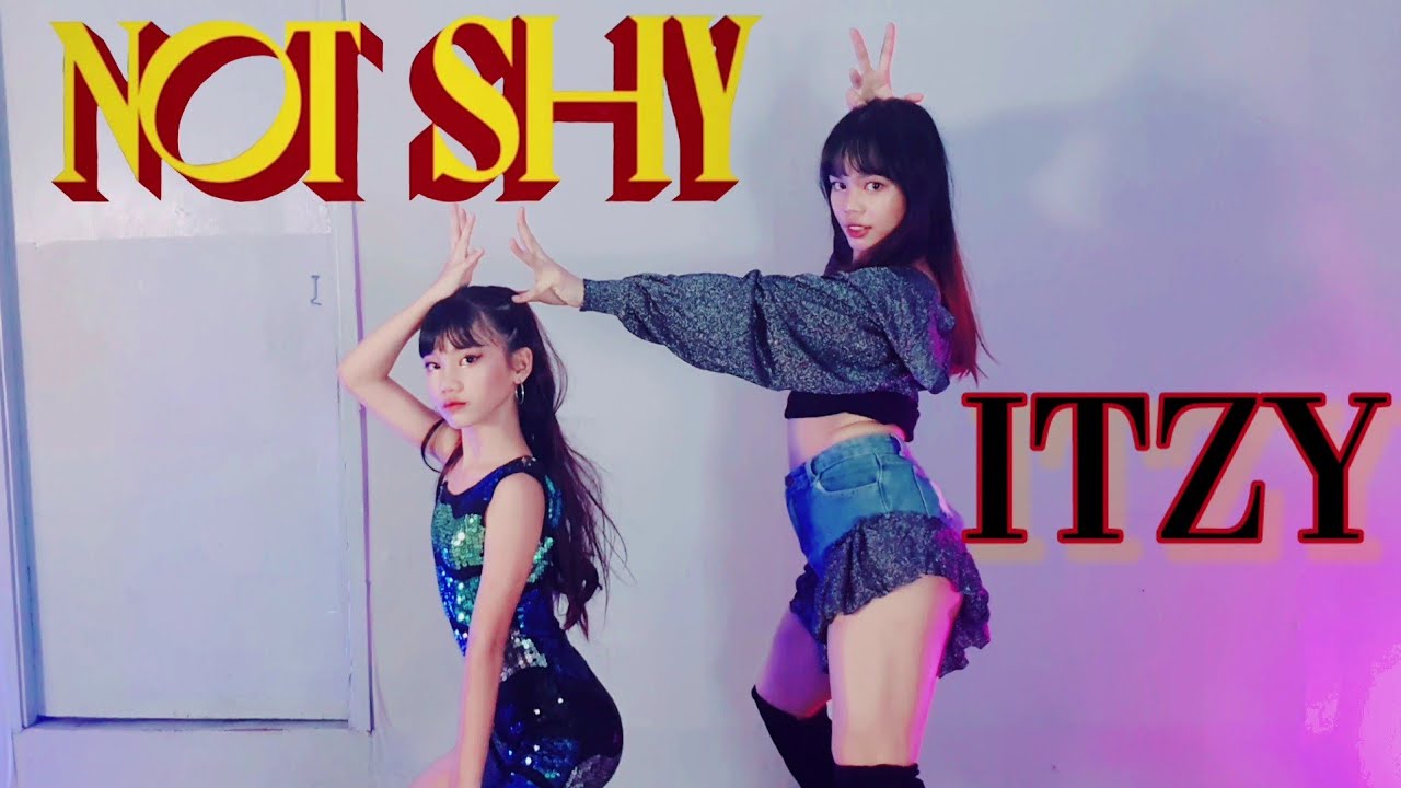 ITZY 'NOT SHY' DANCE COVER w/ my 10-year-old student Patricia