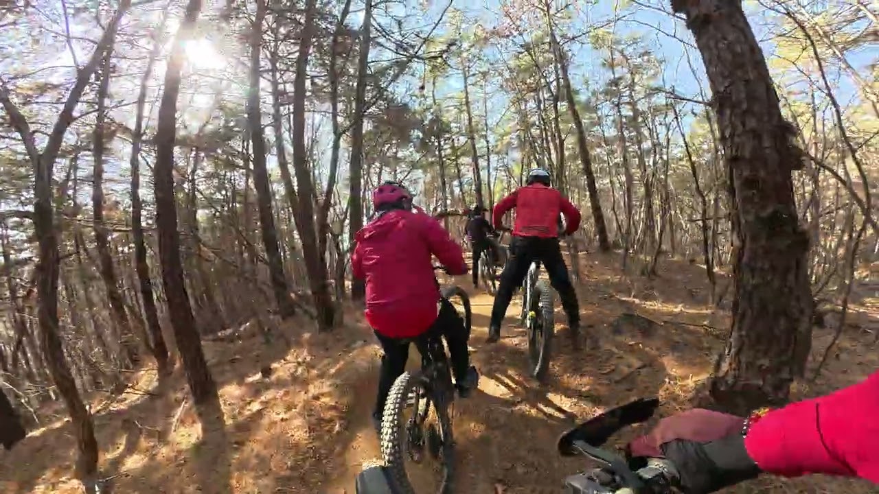 #광교산  잘 안보이지만 #영진형 [Is This the Best MTB Trail Yet? You Need to See This!]