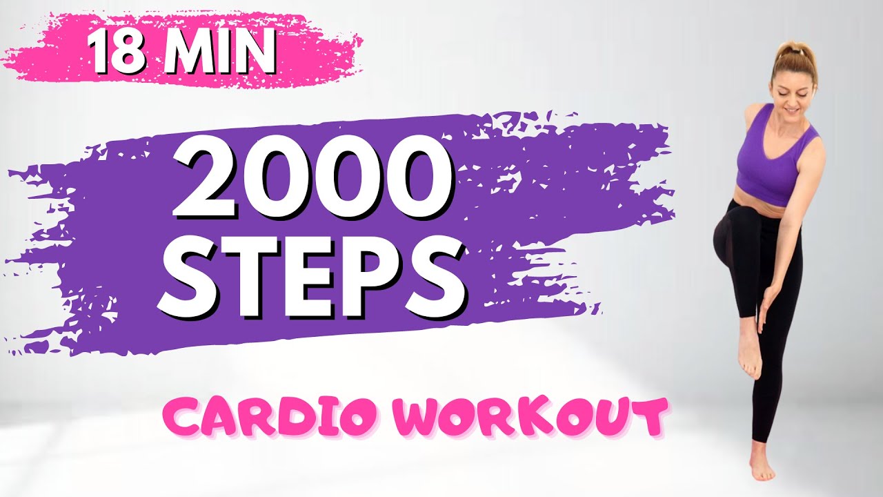 🔥2000 STEPS TURBO WALKING🔥FAST WALKING for WEIGHT LOSS🔥KNEE FRIENDLY🔥NO JUMPING🔥FAT BURNING CARDIO🔥