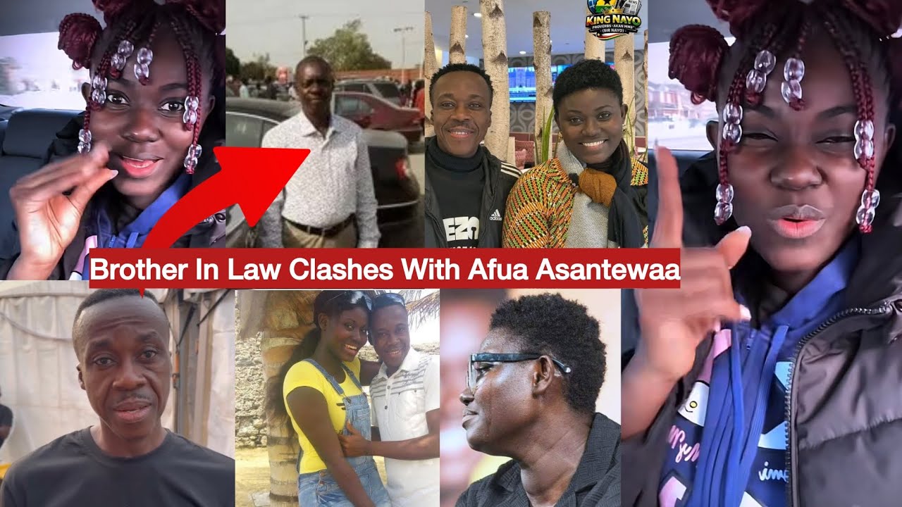 I&rsquo;ll Now Divorce Him,He Doesn&rsquo;t Even Have Money-Afua Asantewaa Clashes With Brother-In-Law On TikTok