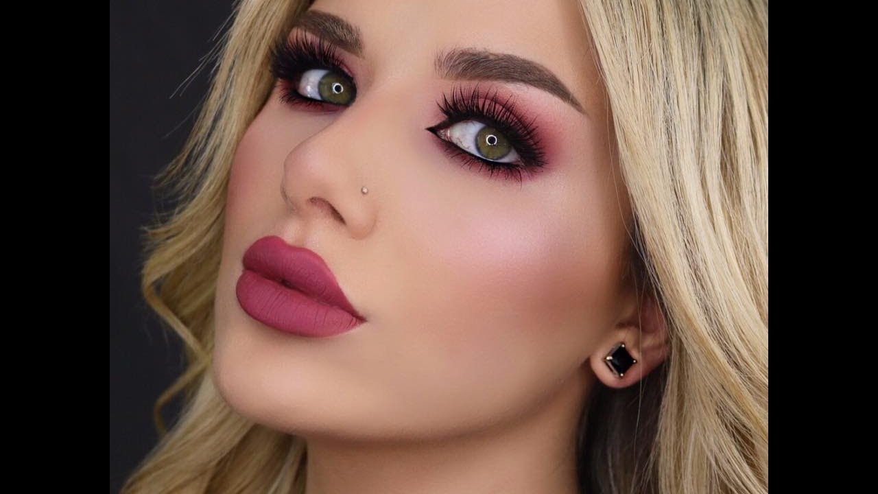GET READY WITH ME! Soft Spring Plum Makeup/مكياج بمبي ناعم للربيع | Sally Shamoun