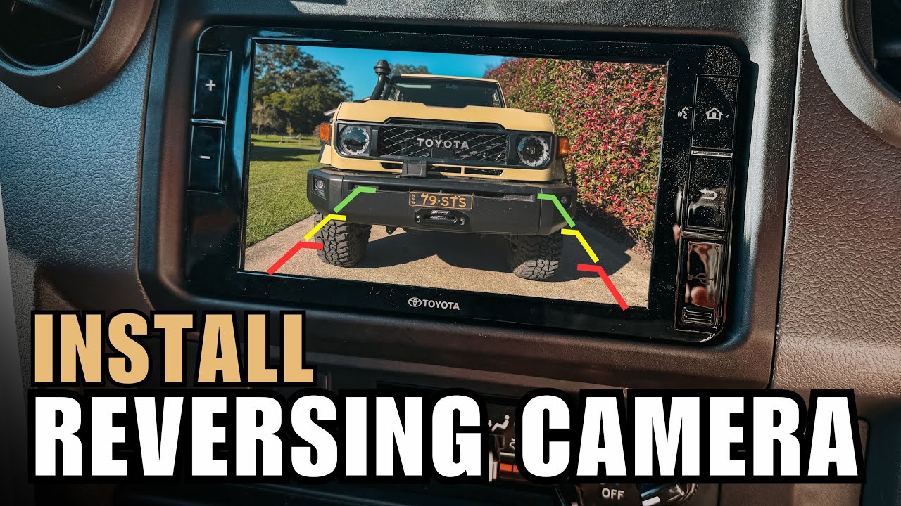 2024 70 SERIES REVERSE CAMERA INSTALL | 79 SERIES LANDCRUISER PART 9