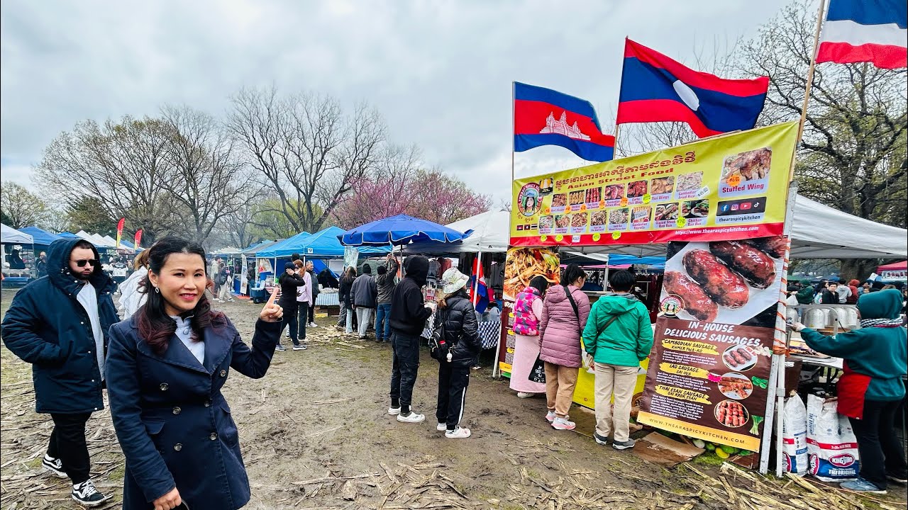 BIGGER & MORE FAMOUS NOW! The World Famous Philadelphia Asian Street Market Cambodian Street Foods